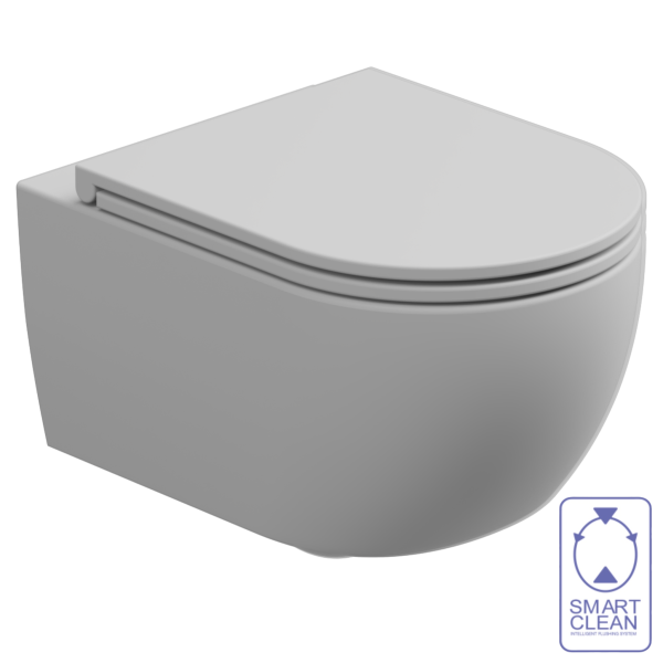 Чаша подвесного унитаза биколор GSG Ceramic Design Like LKWCSOBI000/001, White/White Matt