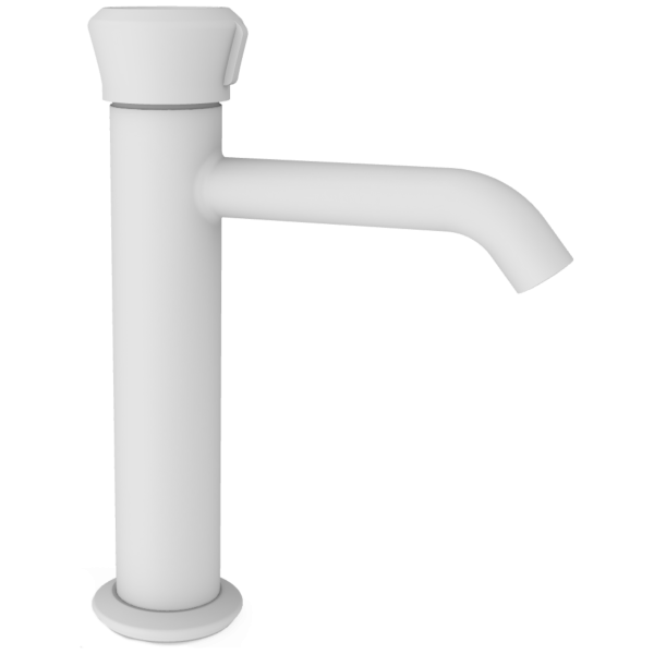 Смеситель для раковины Remer Element ET12ABO, белый матовый