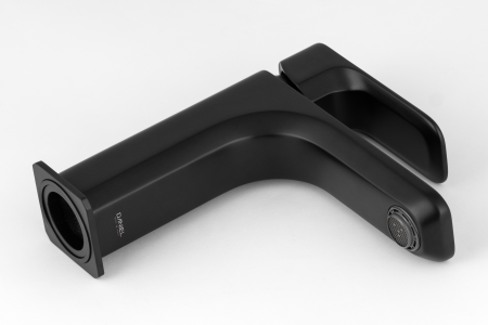 Смеситель для раковины Daniel Tiara TA606N15, чёрный матовый