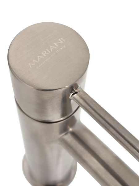 Смеситель для раковины Mariani Next A16380NS12, нержавеющая сталь