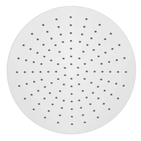 Верхний душ 30 см с шарнирным соединением Remer 359MM30BOX, белый матовый