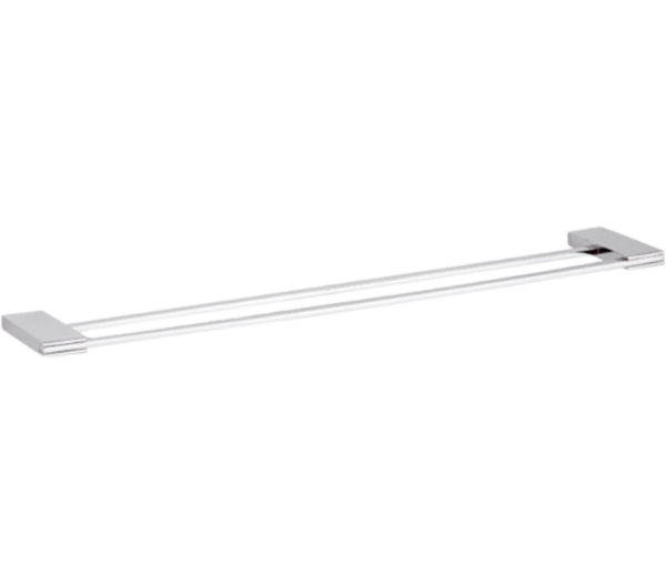 Полотенцедержатель двойной 60 см Remer Flat FT33CR