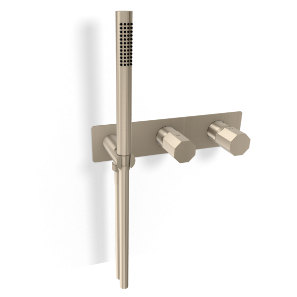 Смеситель для душа Remer Ottagono ON97D3WBXV, сталь