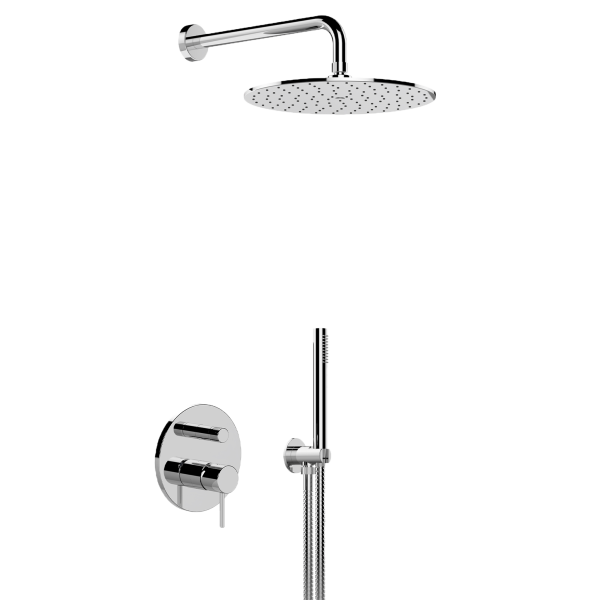 Душевая система  с ручным душем, шлангом и верхним душем Mariani NEXT B0016BNSTA30