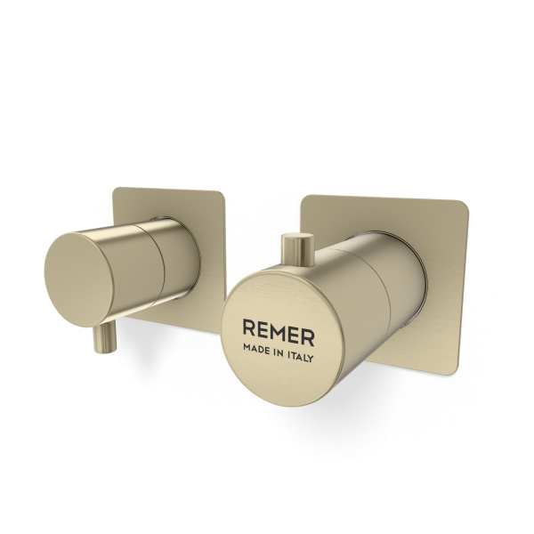 Смеситель для душа Remer X Style XT93ZQPWBNZ, никель брашированный PVD