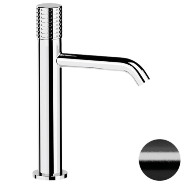 Смеситель для раковины Remer Celebrity CEC12ACFP, черный брашированный хром