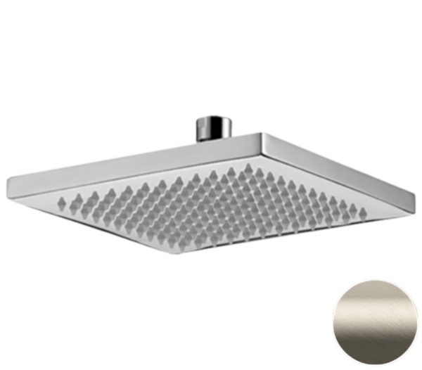 Верхний душ с шарнирным соединением 20 см Remer 359SSXVX, сталь