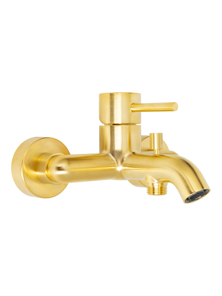 Смеситель для ванны Mariani Next B22212NS, золото брашированное