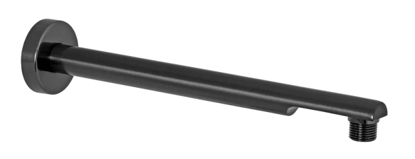 Кронштейн для верхнего душа 50 см Remer 348N50CPF, черный брашированный хром