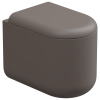 Чаша приставного унитаза Eco Clean (торнадо) GSG Ceramic Design Petra PEWC01EC029P, Tortora Matt