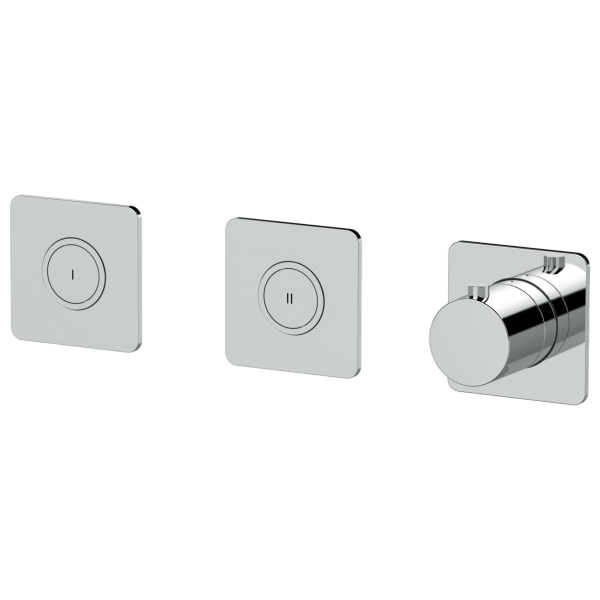 Смеситель термостатический для душа Remer X Style X99QD2PKB