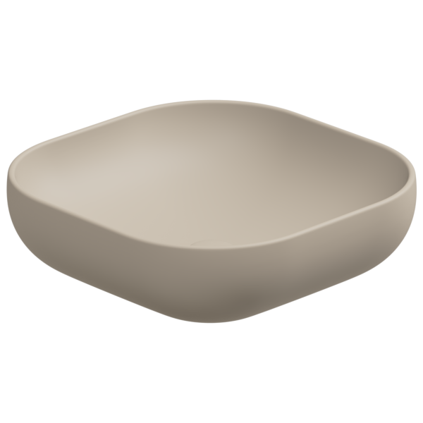 Раковина накладная 45 см GSG Ceramic Design Easy EALAVQU45034, Sabbia Matt