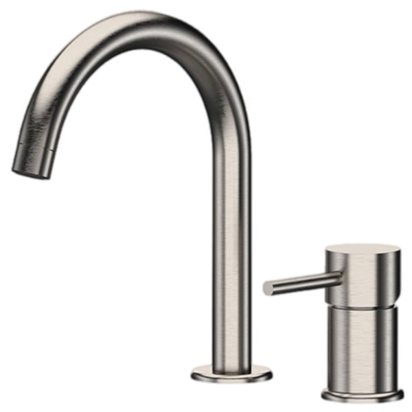 Смеситель для раковины Remer X Style INOX SSX57, нержавеющая сталь