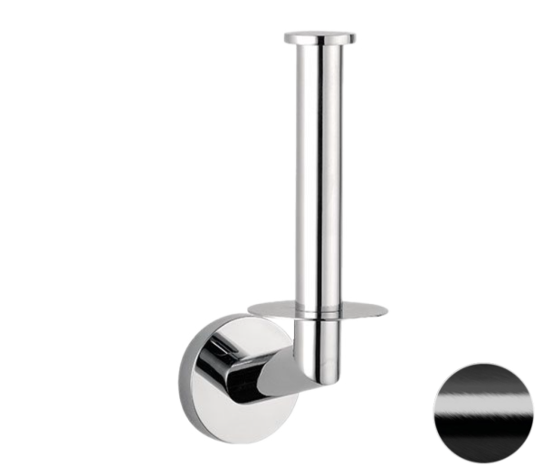 Бумагодержатель Remer Guest GS62CFP, черный брашированный хром