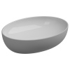 Раковина накладная биколор 55x42 см GSG Ceramic Design Easy EALAVOV55BI000/033, White/Perla Matt