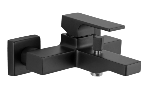 Смеситель для ванны Remer Absolute AU05NO, чёрный матовый