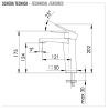 Смеситель для раковины Remer Dream D12