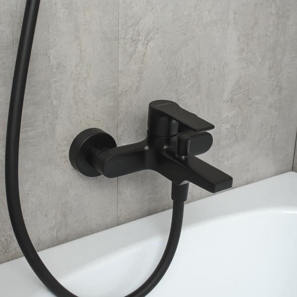 Смеситель для ванны Mariani Kali B14212KL, черный матовый