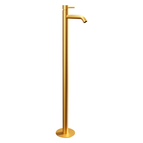 Смеситель для раковины Remer X Style X18BG, золото брашированное