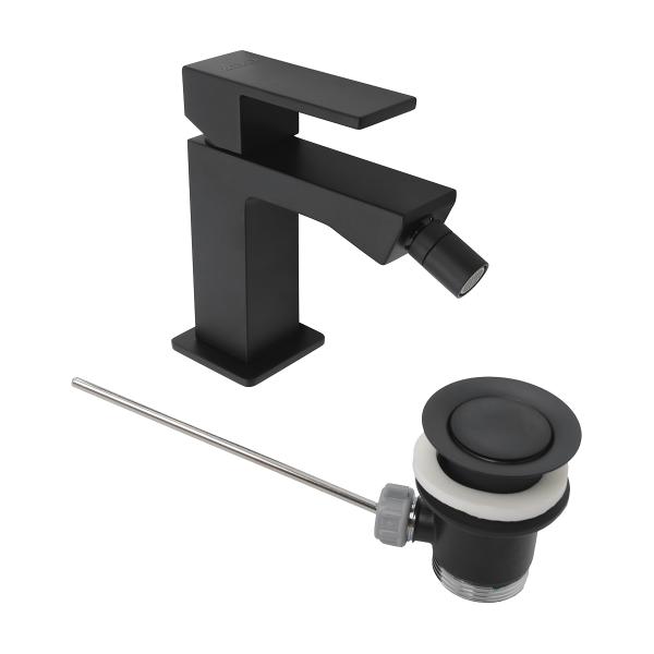 Смеситель для биде Mariani Rebel A14493RE12, черный матовый