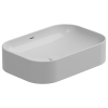 Раковина накладная 60x42 см GSG Ceramic Design Easy EALAVTP60000, белый глянцевый