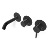 Смеситель для ванны Remer Metrica MC54D3PWBCFP, черный брашированный хром