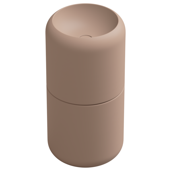 Раковина напольная 42 см GSG Ceramic Design Petra PELAVCOLFS032, Cipria Matt