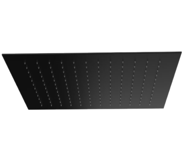 Верхний душ потолочный 44 см Remer 357EFS44NO, черный матовый