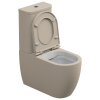 Чаша напольного унитаза биколор GSG Ceramic Design Like LKMBLBI000/034P, White/Sabbia Matt