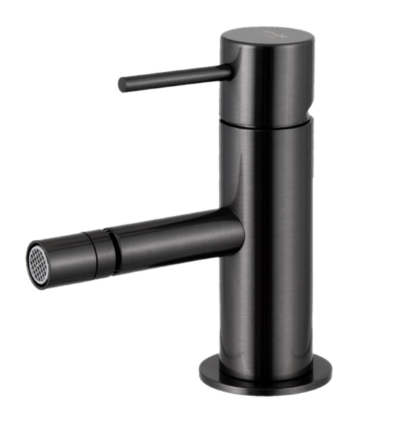 Смеситель для биде Remer X Style X22CFP, черный брашированный хром