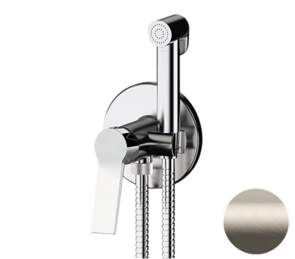 Гигиенический душ со смесителем Remer Slash SL65WXV, сталь