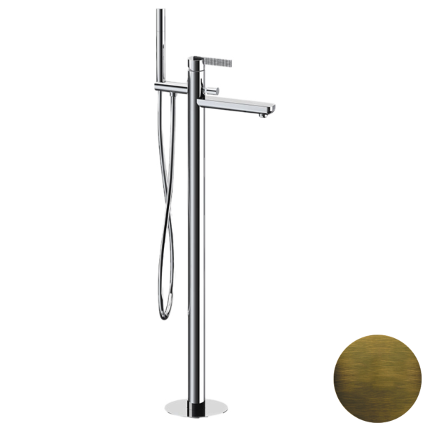 Смеситель для ванны Daniel Club ANC678OM, латунь матовая состаренная