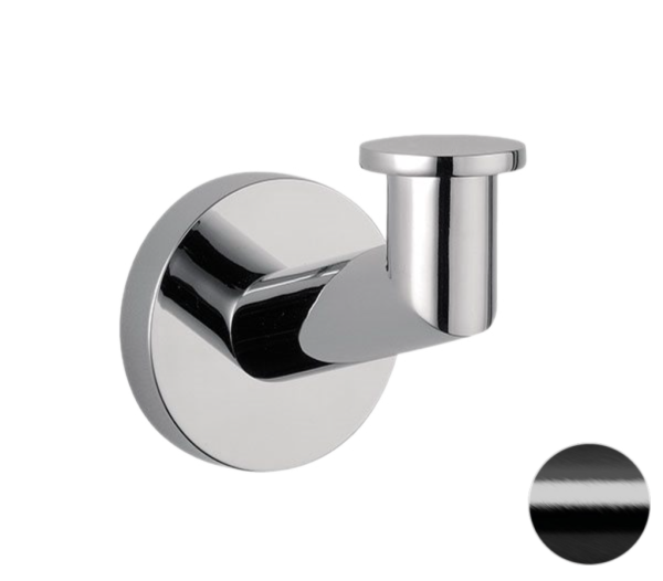 Крючок Remer Guest GS50CFP, черный брашированный хром