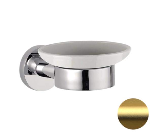 Мыльница Remer Guest GS10BG, золото брашированное