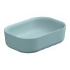 Раковина накладная 60x42 см GSG Ceramic Design Hit! HILAVRE60037, Ice Matt
