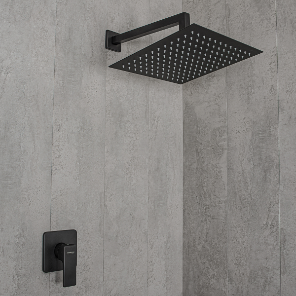 Смеситель для душа Mariani Rebel B14179RE, черный матовый