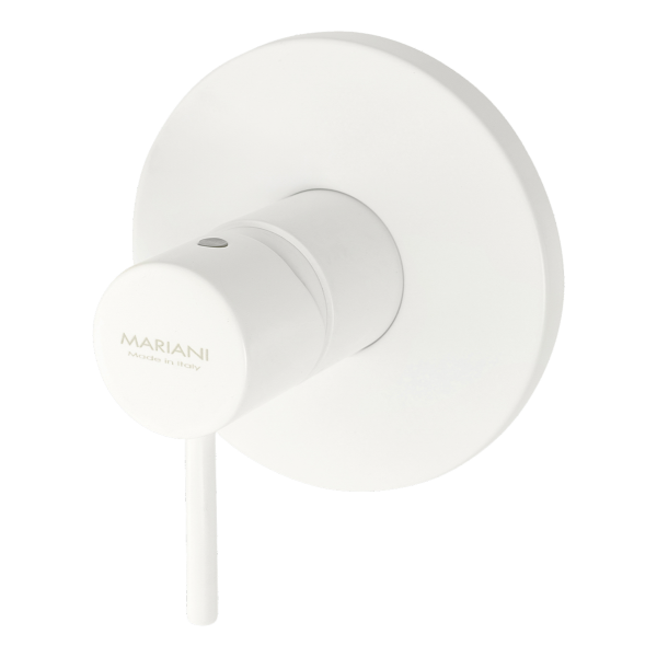 Смеситель для душа Mariani Next B37179NS, белый матовый