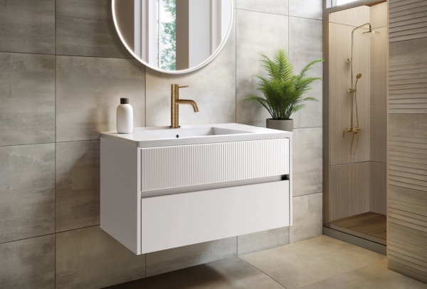 Тумба для раковины 60 см Onsen Niwa 71-BP-060-M03-V03, белый