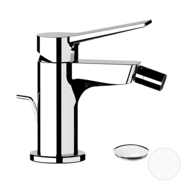 Смеситель для биде Remer Slash SL20BO, белый матовый