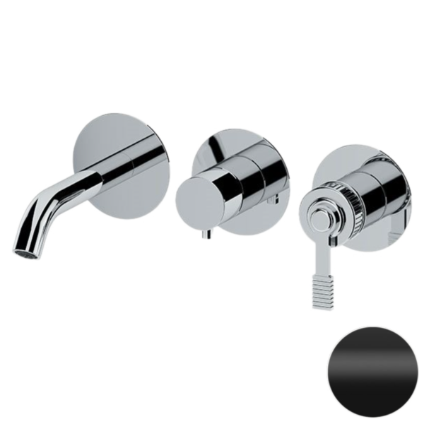 Смеситель для ванны Remer Atelier AL54D3PWBNO, черный матовый