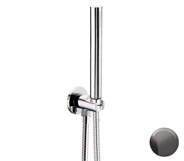 Комплект для душа Remer 337M317MCCFP, черный брашированный хром