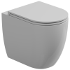 Чаша приставного унитаза со смывом Smart Clean GSG Ceramic Design Like LKWC01000P, белый глянцевый
