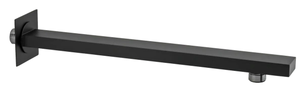 Кронштейн для верхнего душа 40 см Remer 348Q40NO, черный матовый