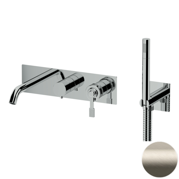 Смеситель для ванны Remer Atelier AL53D2WBXV, сталь