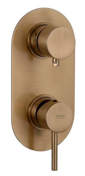Смеситель для душа Remer X Style X93KBVO, состаренная латунь