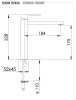 Смеситель для раковины Remer Q-Design QD10L