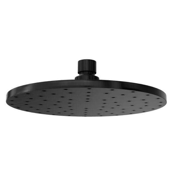 Верхний душ 20 см с шарнирным соединением Remer 359MM20GMX, оружейная сталь PVD