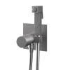 Гигиенический душ со смесителем Remer Edge EG565NP, никель брашированный