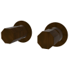 Смеситель для душа Remer Ottagono ON93ZPWBBR, бронза масляная