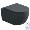 Чаша подвесного унитаза со смывом Smart Clean GSG Ceramic Design Like LKWCSO028, Ebano Matt